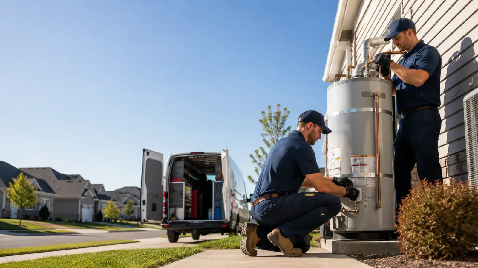 Water Heater Installation in New Vineyard, ME